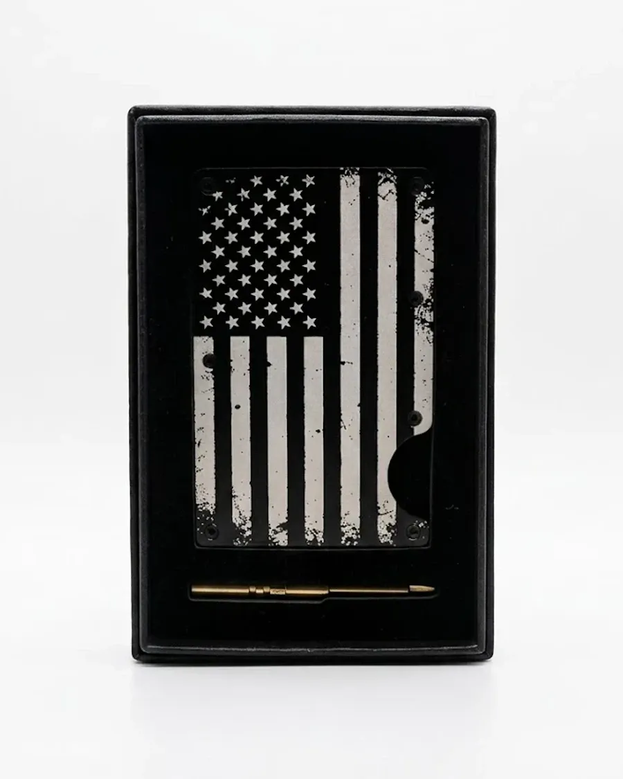 American Flag Wallet by Thomsen Customs