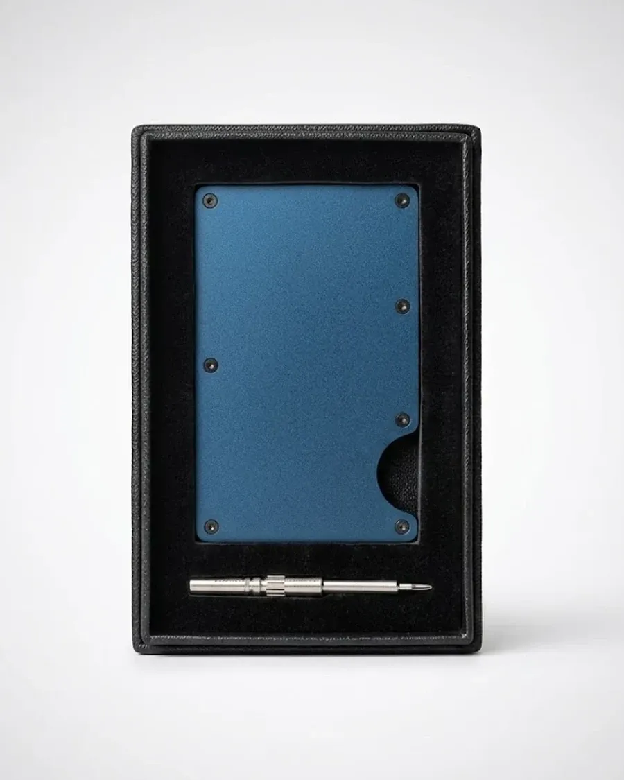 Metal Wallet RFID Blocking w/ Money Clip by Thomsen Customs, view 2