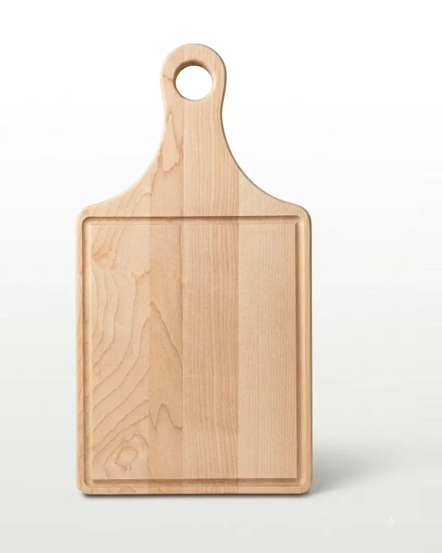 Solid Maple Cutting Board by Thomsen Customs