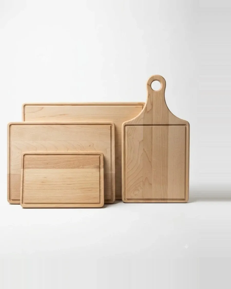 Solid Maple Cutting Board by Thomsen Customs, view 3
